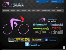 Tablet Screenshot of bikeshopwrexham.co.uk